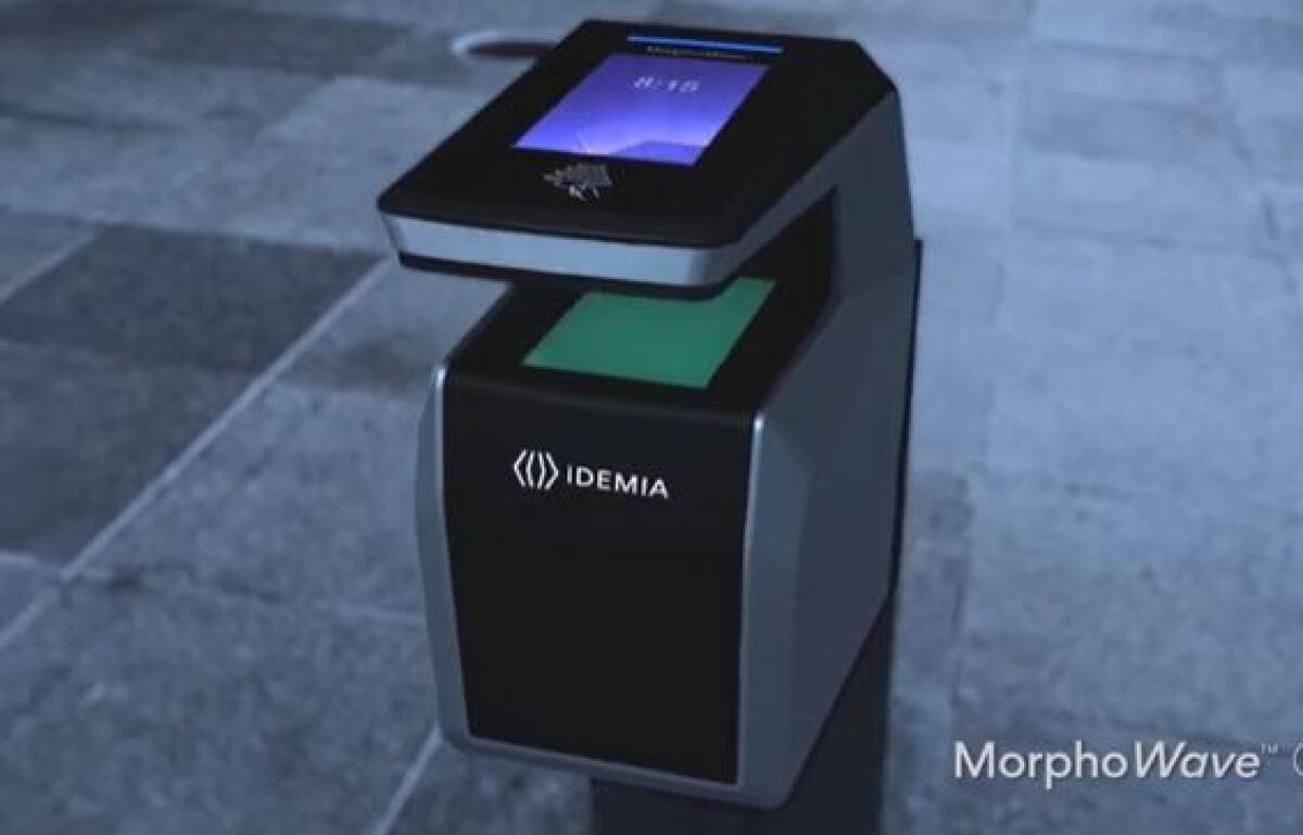 MorphoWave IDEMIA - AUSEC  - 